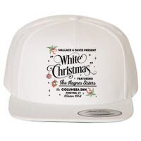 White Christmas Wallace And Davis Haynes Sister Trending Design Wool Snapback Cap