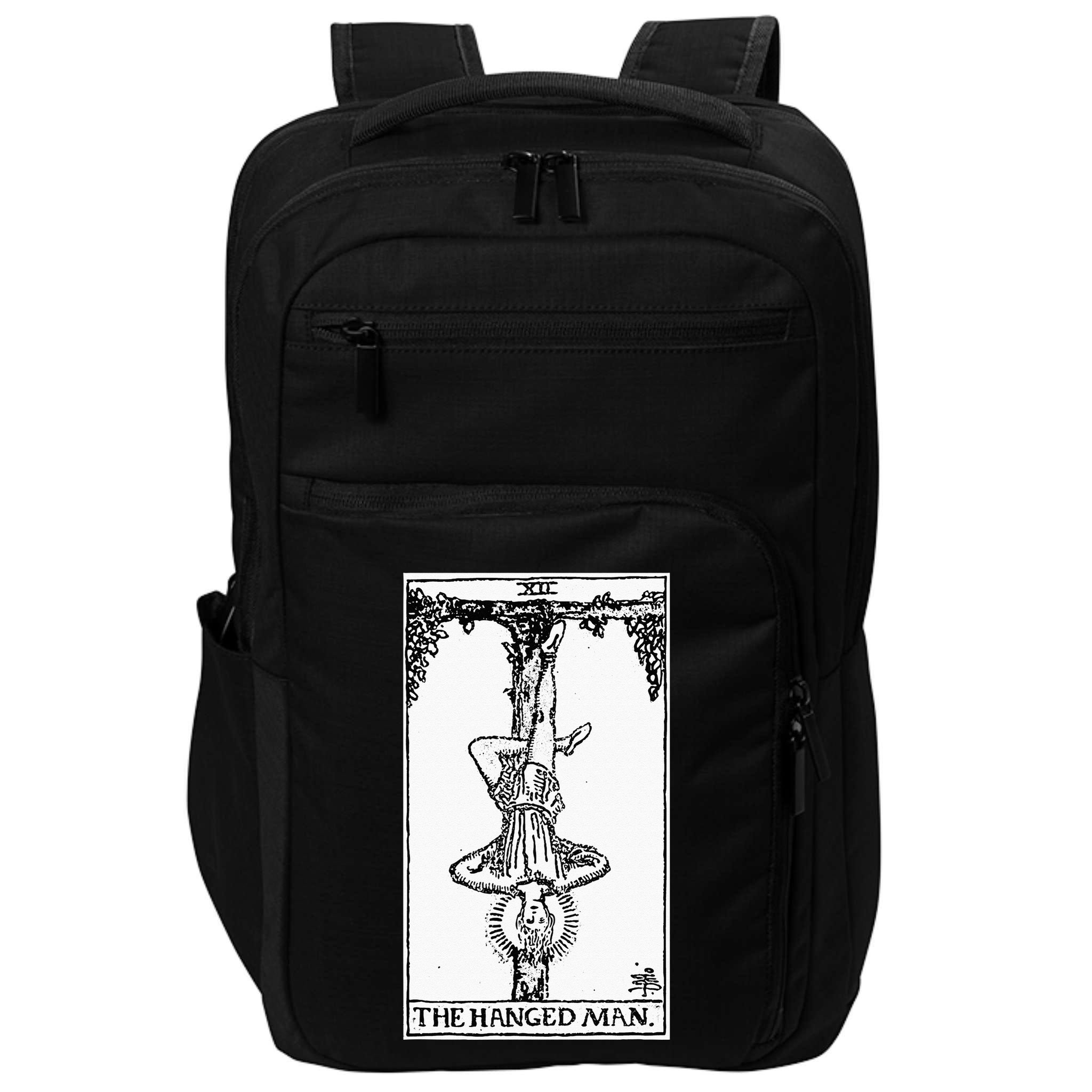 Witch Craft Wiccan Card Witchy Gothic Scary Halloween Gifts Impact Tech Backpack