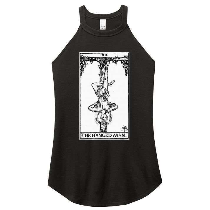 Witch Craft Wiccan Card Witchy Gothic Scary Halloween Gifts Women's Perfect Tri Rocker Tank