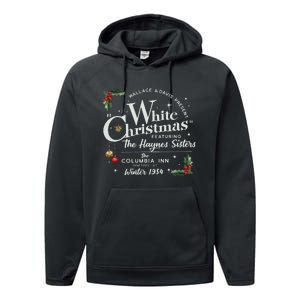 White Christmas Wallace And Davis Haynes Sister Performance Fleece Hoodie