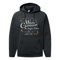 White Christmas Wallace And Davis Haynes Sister Performance Fleece Hoodie