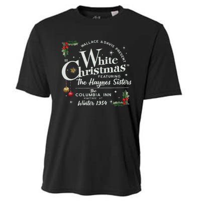 White Christmas Wallace And Davis Haynes Sister Cooling Performance Crew T-Shirt