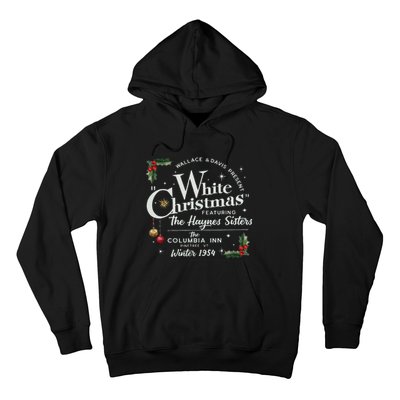 White Christmas Wallace And Davis Haynes Sister Hoodie