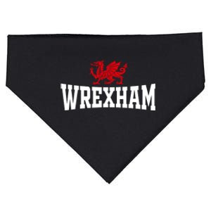 Wrexham City Wales Red Dragon Wrecsam Cymru County Of Wales USA-Made Doggie Bandana