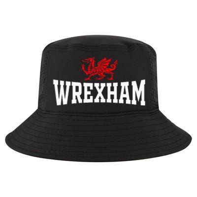 Wrexham City Wales Red Dragon Wrecsam Cymru County Of Wales Cool Comfort Performance Bucket Hat