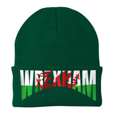 Wrexham Children Wales Flag Welsh Knit Cap Winter Beanie