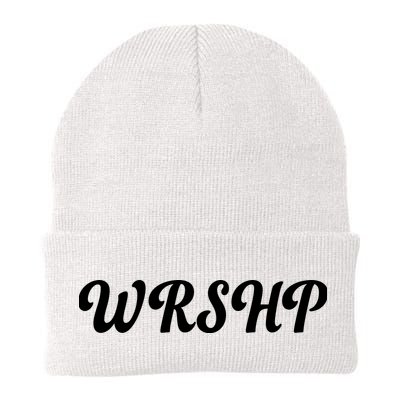 WRSHP Christian Worship Shortened Word Beanie