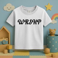 WRSHP Christian Worship Shortened Word Toddler T-Shirt