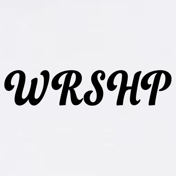 WRSHP Christian Worship Shortened Word Toddler T-Shirt
