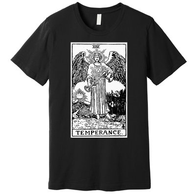 Witch Craft Wiccan Card Witchy Gothic Scary Halloween Gifts Premium T-Shirt