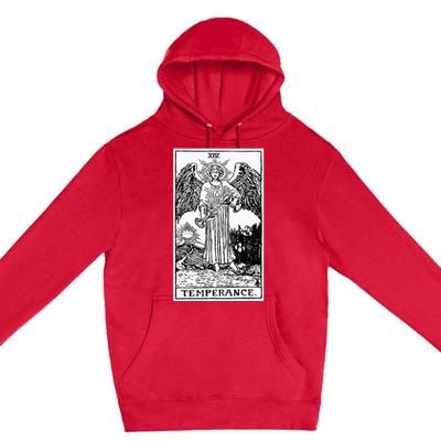 Witch Craft Wiccan Card Witchy Gothic Scary Halloween Gifts Premium Pullover Hoodie