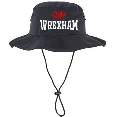 Wrexham City Wales Red Dragon Wrecsam Cymru County Of Wales Legacy Cool Fit Booney Bucket Hat