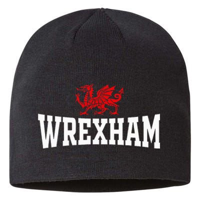 Wrexham City Wales Red Dragon Wrecsam Cymru County Of Wales Sustainable Beanie