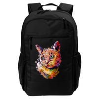 Watercolor Cat Backpack
