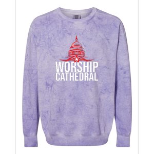 Worship Cathedral Colorblast Crewneck Sweatshirt