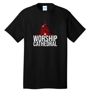 Worship Cathedral Tall T-Shirt