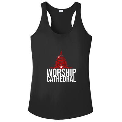 Worship Cathedral Ladies PosiCharge Competitor Racerback Tank