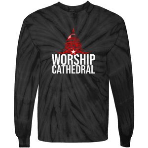 Worship Cathedral Tie-Dye Long Sleeve Shirt