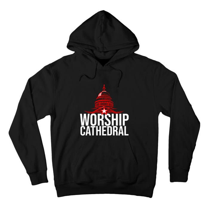 Worship Cathedral Tall Hoodie