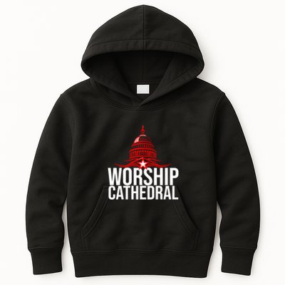 Worship Cathedral Kids Hoodie