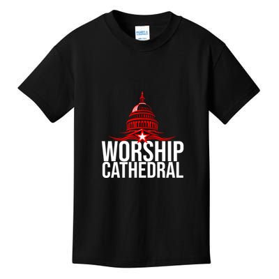 Worship Cathedral Kids T-Shirt