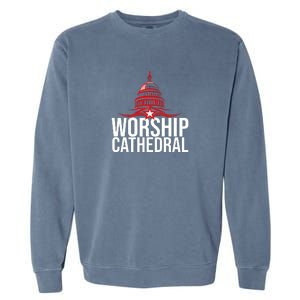 Worship Cathedral Garment-Dyed Sweatshirt