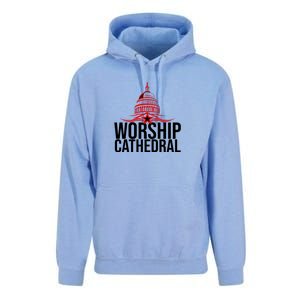 Worship Cathedral Unisex Surf Hoodie