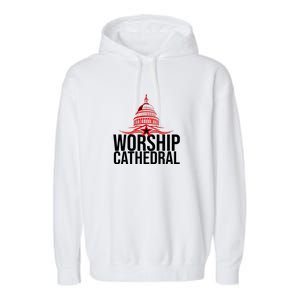 Worship Cathedral Garment-Dyed Fleece Hoodie