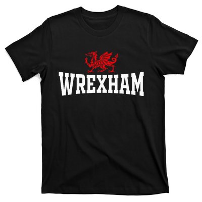 Wrexham City Wales Red Dragon Wrecsam Cymru County Of Wales T-Shirt