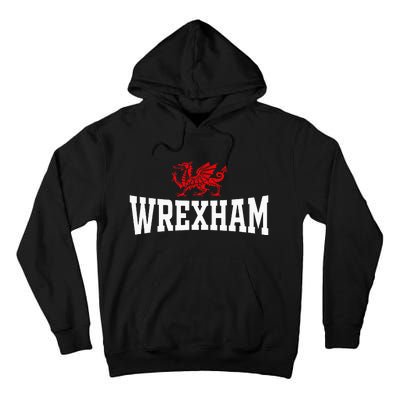 Wrexham City Wales Red Dragon Wrecsam Cymru County Of Wales Tall Hoodie