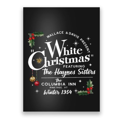 White Christmas Wallace And Davis Haynes Sister Poster