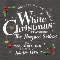White Christmas Wallace And Davis Haynes Sister Vector Backpack