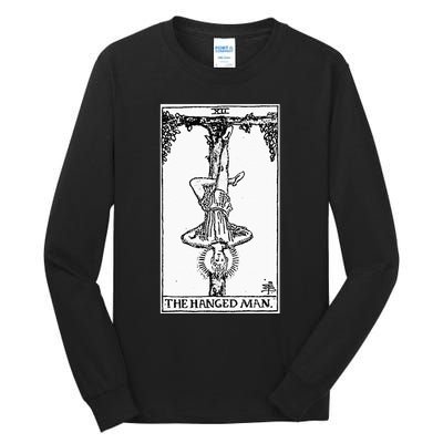 Witch Craft Wiccan Card Witchy Gothic Scary Halloween Gifts Tall Long Sleeve T-Shirt