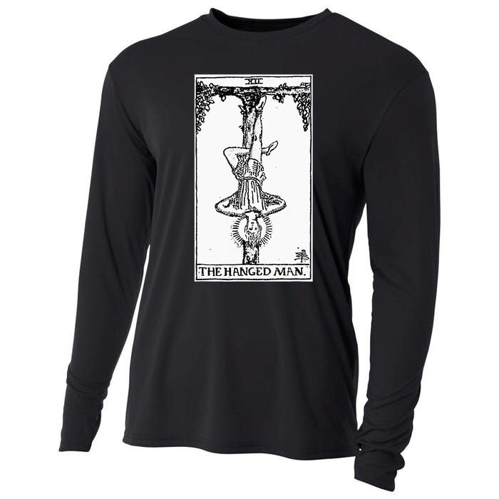 Witch Craft Wiccan Card Witchy Gothic Scary Halloween Gifts Cooling Performance Long Sleeve Crew