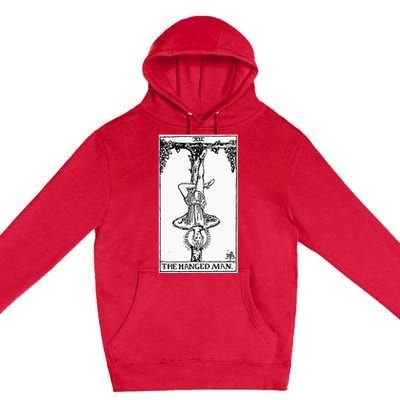 Witch Craft Wiccan Card Witchy Gothic Scary Halloween Gifts Premium Pullover Hoodie