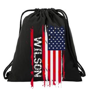 Wilson City Drawstring Bag