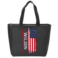 Wilson City Zip Tote Bag