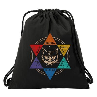 Warrior Cats Wind Shadow River Star Thunder Sky Drawstring Bag