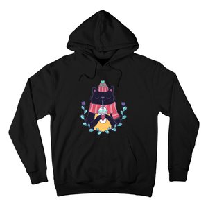 Winter Cat Hoodie