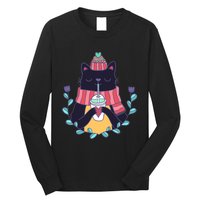 Winter Cat Long Sleeve Shirt