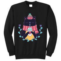 Winter Cat Sweatshirt