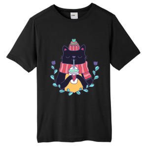 Winter Cat Tall Fusion ChromaSoft Performance T-Shirt