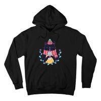 Winter Cat Tall Hoodie