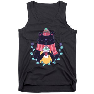 Winter Cat Tank Top