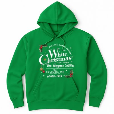 White Christmas Wallace And Davis Haynes Sister Funny Xmas Hoodie