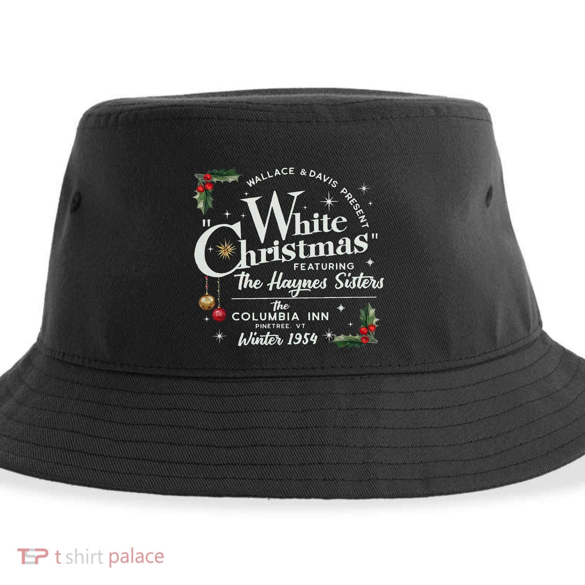white christmas wallace and davis haynes sister Sustainable Bucket Hat