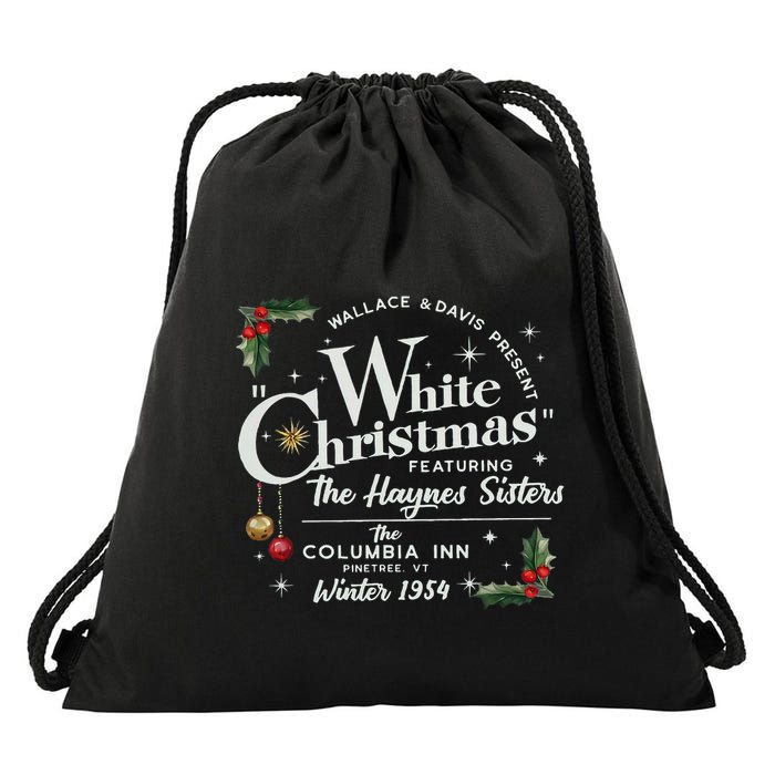 white christmas wallace and davis haynes sister Drawstring Bag
