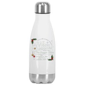 white christmas wallace and davis haynes sister Stainless Steel Insulated Water Bottle