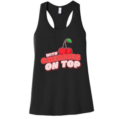 With Cherries Women's Racerback Tank