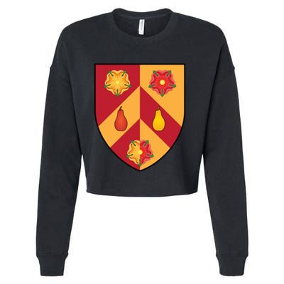 Wolfson College Cropped Pullover Crew